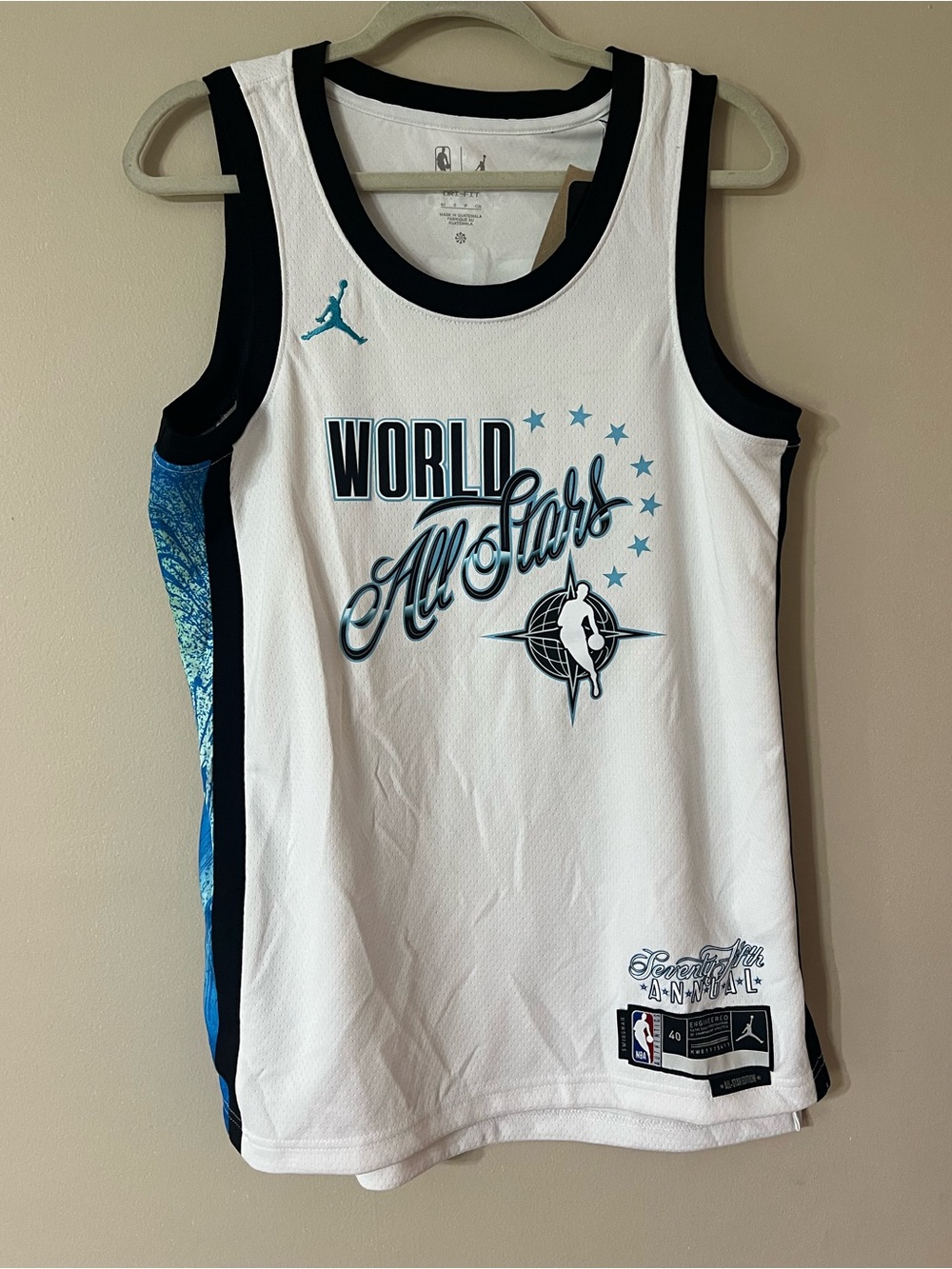 Nike Jordan Brand "World All-Stars" jersey NBA Giannis Antetokounmpo